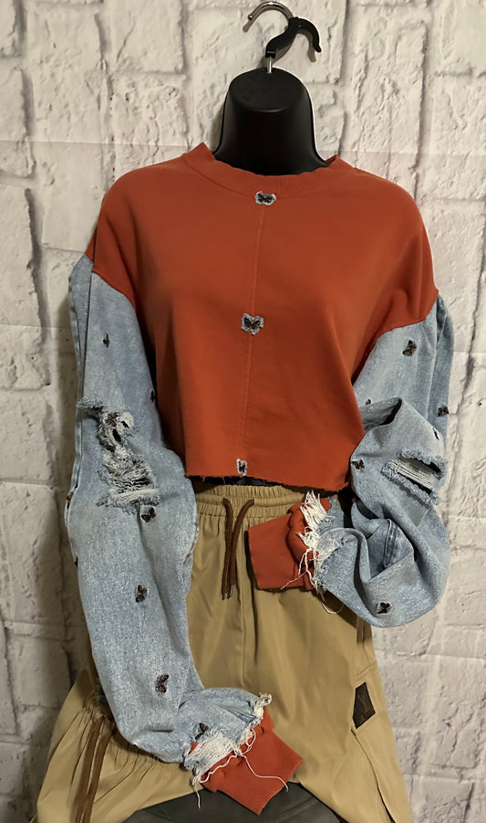 Orange Den Sweater